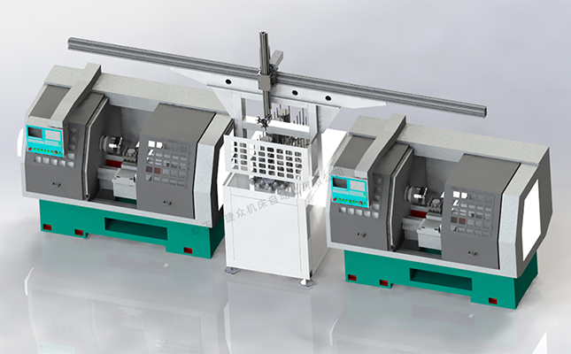 數控車床自動上下料方案