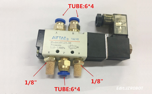 氣動電磁閥原理圖